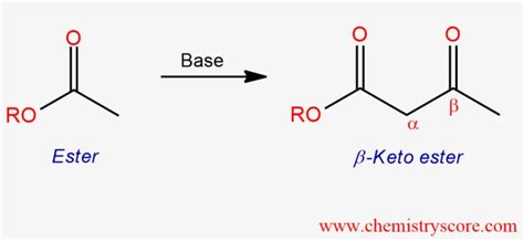 beta keto ester|Claisen condensation .